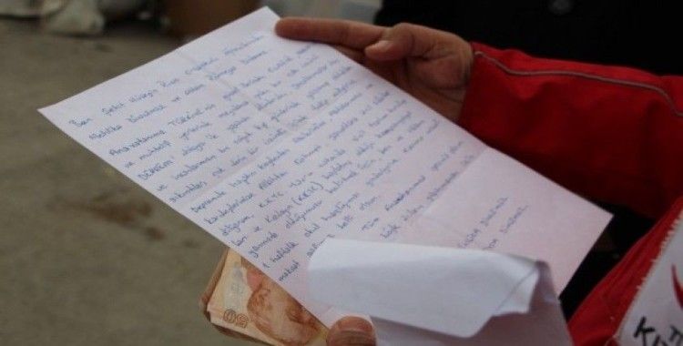 Deprem bölgesine ‘Yavru Vatan’dan duygulandıran mektup