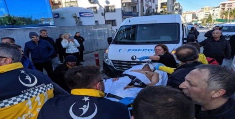 İzmir’de hastanede yangını paniği