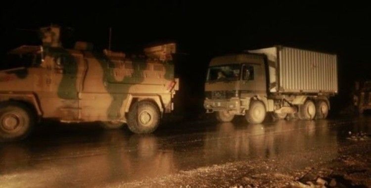 TSK'ya ait 200 askeri araç İdlib'e girdi