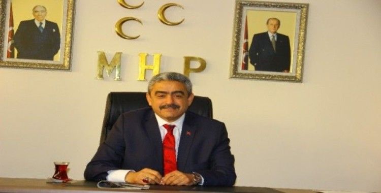 MHP İl Başkanı Alıcık: Her dava arkadaşımızla kucaklaşıp helalleşmeye hazırız