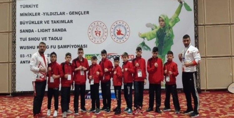 Kağızman, Wushu Türkiye Şampiyonası’na damgasını vurdu