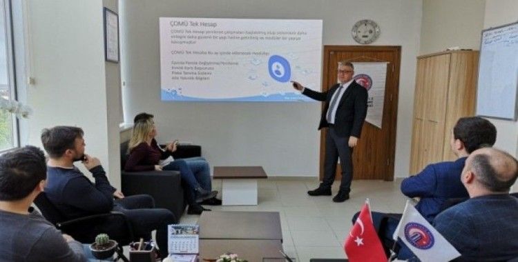 Rektör Murat, Bilgi İşlem Daire Başkanlığı çalışanlarıyla bir araya geldi