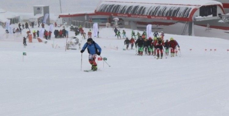 Uluslararası dağ kayağı şampiyonası Erciyes’te gerçekleştirildi