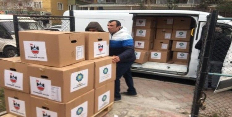 Diyarbakır Büyükşehir Belediyesi’nden Elazığ’a gıda yardımı