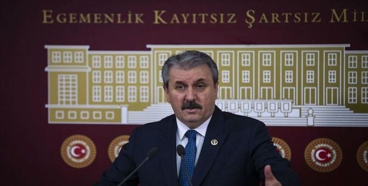 BBP Genel Başkanı Mustafa Destici, Meclis'te gündemi değerlendirdi