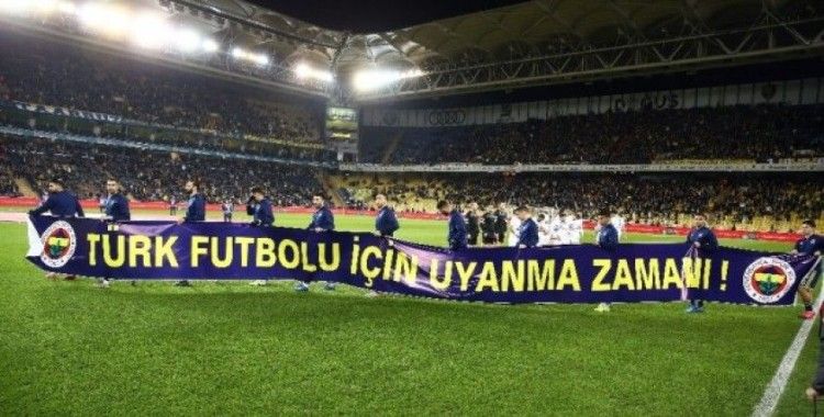 Fenerbahçe: ‘Türk futbolu için uyanma zamanı’