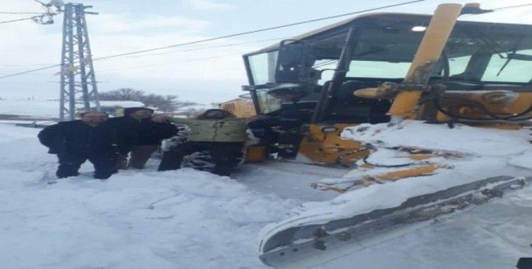 Sivas’ta 385 köy yolu araç ulaşımına kapandı