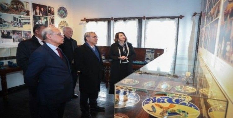 Başkan Işık, Sıtkı Olçar Müzesi’ni ziyaret etti