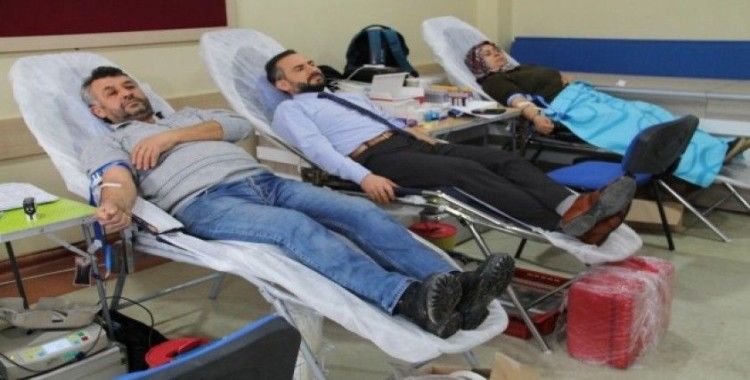 Amasya’da kan bağışı