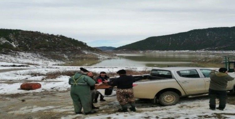 Bolu’da kaçak avlanan 3 kişiye 5 bin TL ceza kesildi