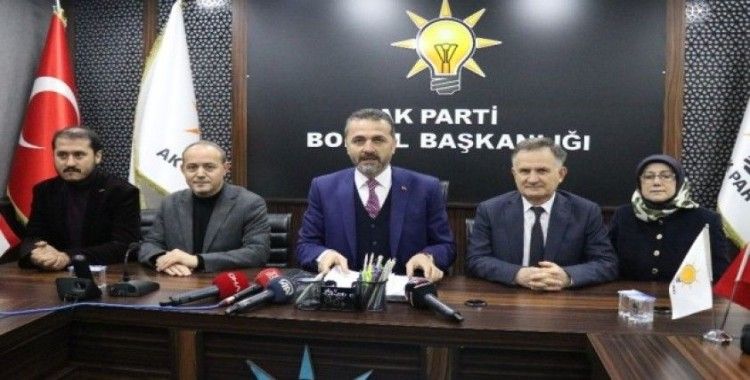 AK Parti İl Başkanından Bolu Belediye Başkanına suç duyurusu
