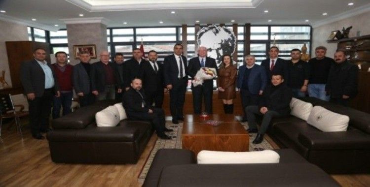Türk İş yönetimi Başkan Kurt’u ziyaret etti