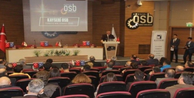 Kayseri OSB Başkanı Tahir Nursaçan: