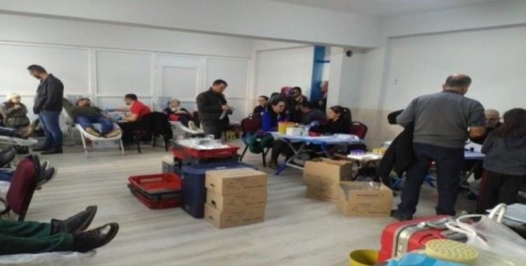 Manavgat’ta kan bağış kampanyasında 146 ünite kan alındı