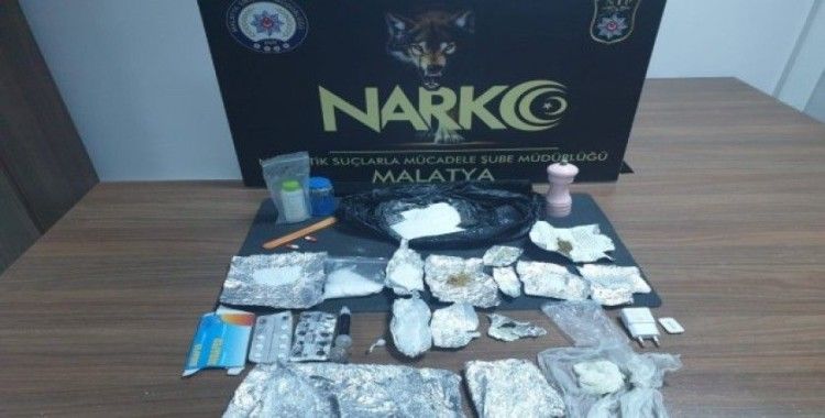 Malatya’da uyuşturucu operasyonu: 7 gözaltı