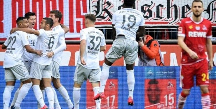 Bayern Münih deplasmanda Köln’ü 4-1 yenerek liderliğini sürdürdü