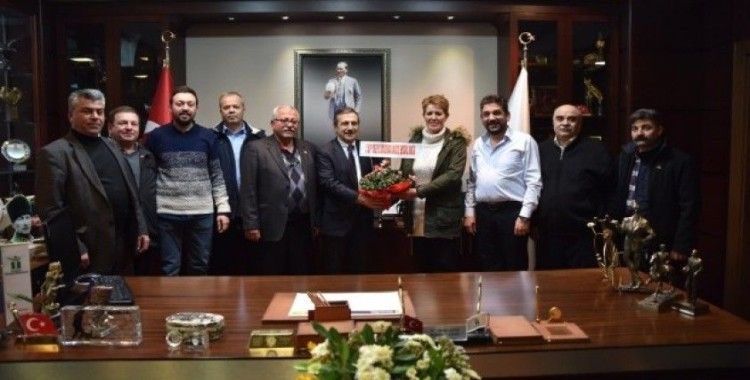 CHP Beylikova yönetiminden Başkan Ataç’a ziyaret