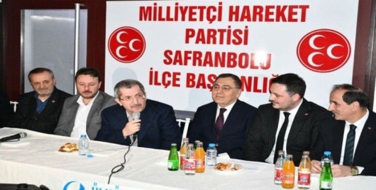 MHP Safranbolu İlçe Bakanlığında devir teslim