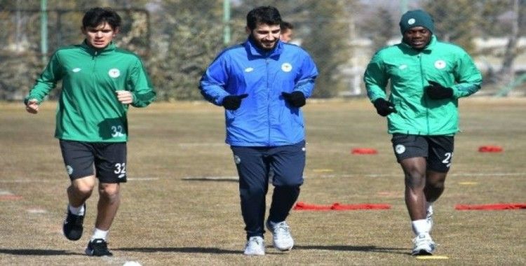 Konyaspor, Kayserispor hazırlıklarını sürdürüyor