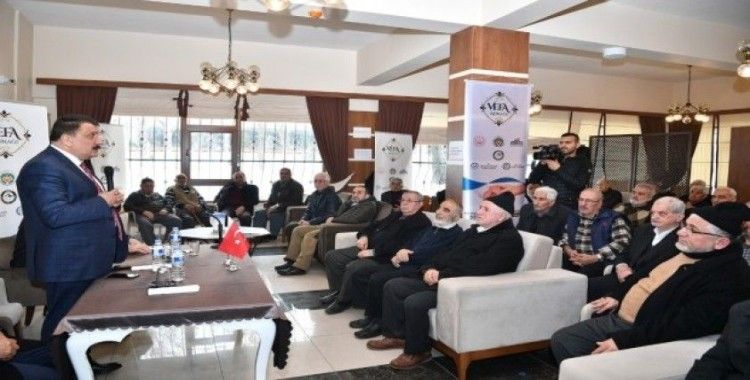 Başkan Gürkan’dan Vefa Konağını ziyaret