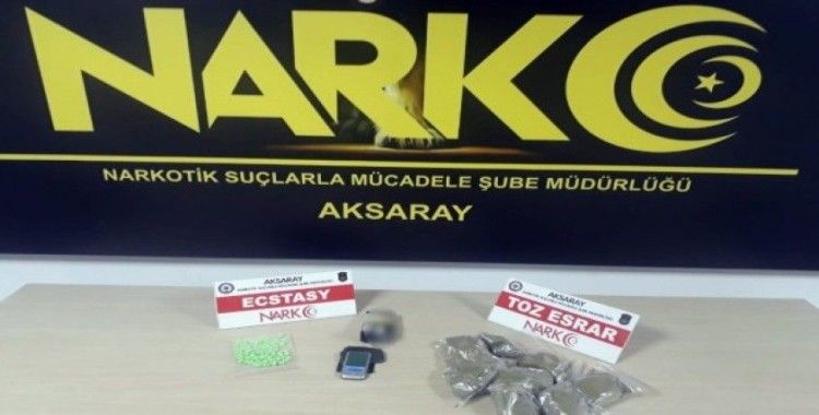 Aksaray’da iki ayrı uyuşturucu operasyonu: 3 tutuklama