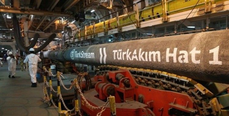 Türk Akım'dan Avrupa'ya ocakta 506,3 milyon metreküp gaz taşındı
