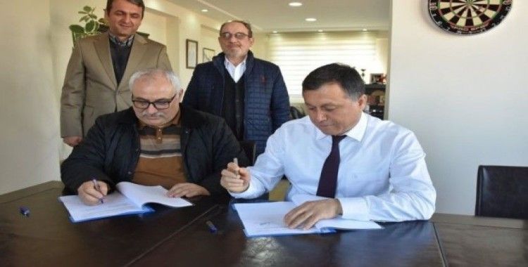 Türk Kızılay Isparta Şubesi ile Gençlikspor’dan işbirliği protokolü