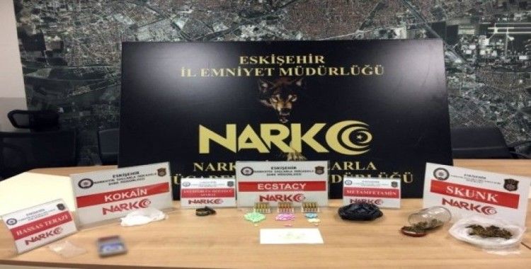 Eskişehir’de uyuşturucu operasyonu: 1 gözaltı