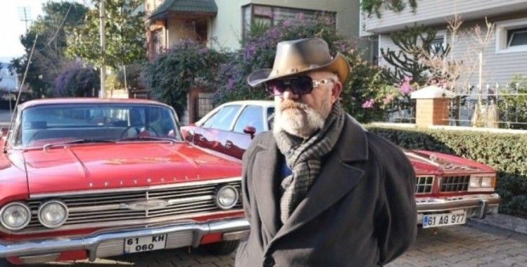Trabzon’da onu herkes bıyığı ve klasik arabalarıyla tanıyor