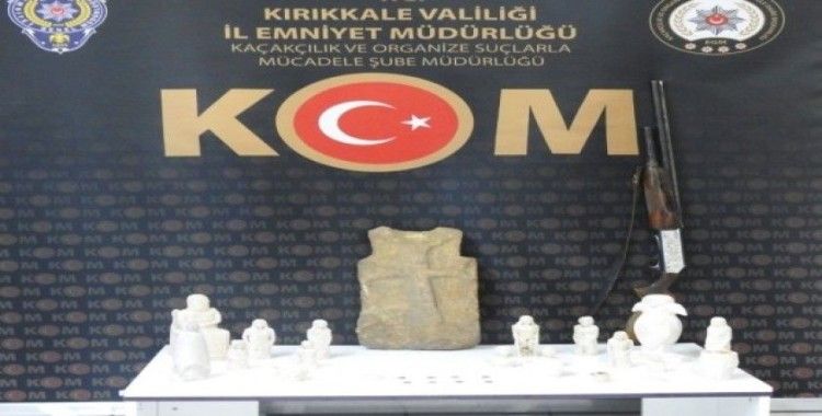 Kırıkkale’de tarihi eser operasyonu