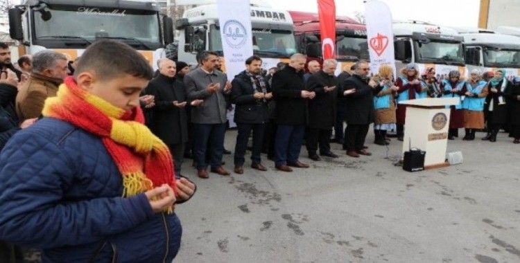 Kayseri’den İdlib’e 1 milyon 939 TL’lik yardım