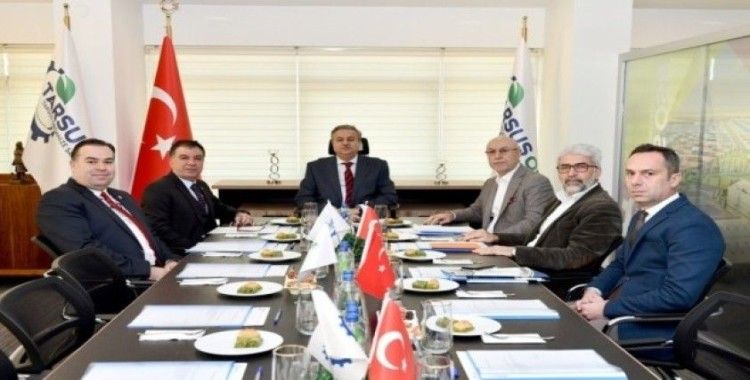Tarsus OSB Müteşebbis Heyet Toplantısı Vali Su başkanlığında yapıldı