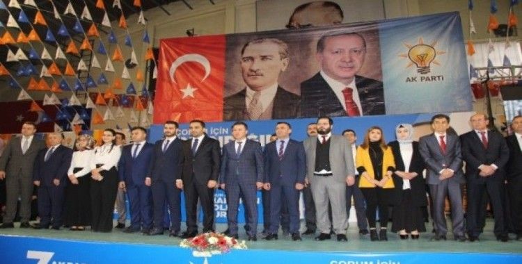 AK Parti Çorum Merkez İlçe Akar’la devam
