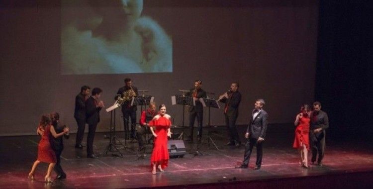 Antalya Devlet Opera ve Balesi 'Tangoloji' konserini sahneledi
