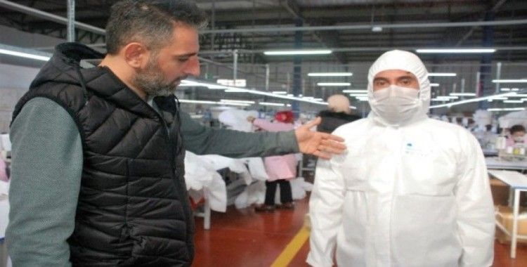 Türkiye'den dünyaya 'Koronavirüsü tulumu', siparişleri yetiştiremiyorlar