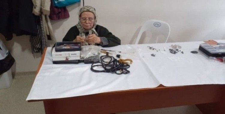 80 yaşındaki Esma Denizci’nin hayali kursta gerçek oldu
