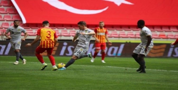 Süper Lig: Hes Kablo Kayserispor: 2 - Yeni Malatyaspor: 1 (Maç sonucu)