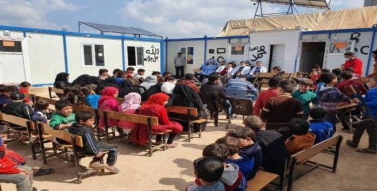 Suriye mülteci kamplarında koronaya karşı tedbirler