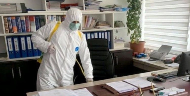Keskin’de ’korona virüsü’ne karşı dezenfekte çalışmaları