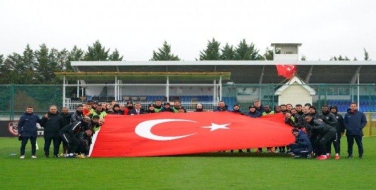 Gaziantep FK Ankaragücü maçına hazırlanıyor