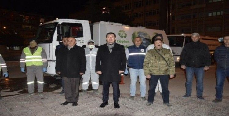 Burdur Belediyesinden Korona virüs önlemi
