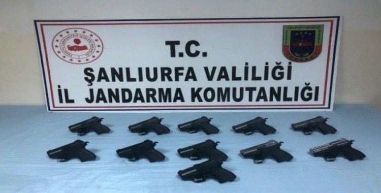 Şanlıurfa’da silah kapakçığı operasyonu: 1 tutuklama