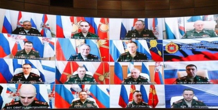 Rus ordusunun komutanları korona virüs testi yaptırdı