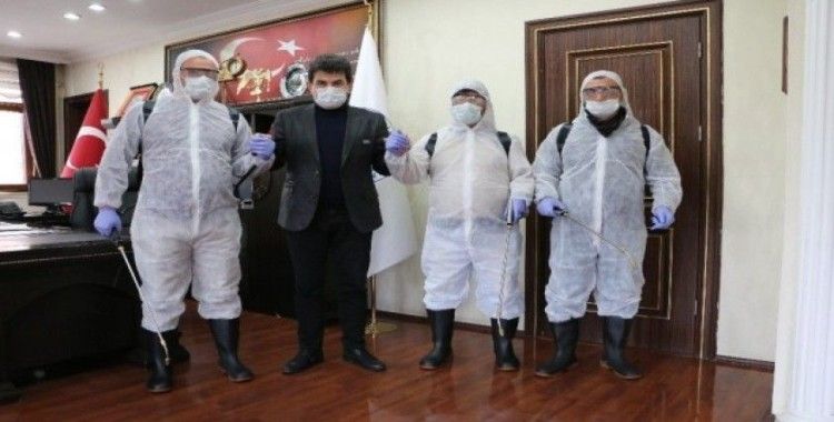 İspir Belediyesi Koronavirüse karşı seferber oldu