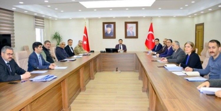 Sosyal Destek Grubu Toplantısı, Ardahan Valisi Mustafa Masatlı başkanlığında yapıldı