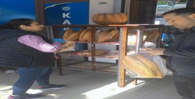 Menteşe’de ekmek el değmeden satılacak