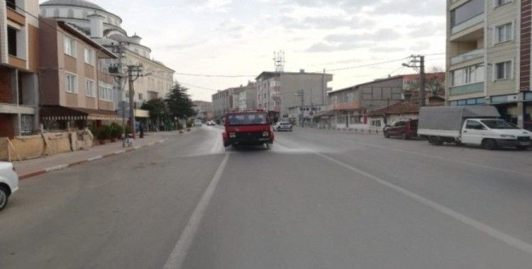 Muratlı’da sokak sokak dezenfekte çalışmaları