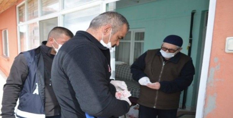 Bünyan Belediyesi yaşlılara şefkat elini uzatmaya devam ediyor