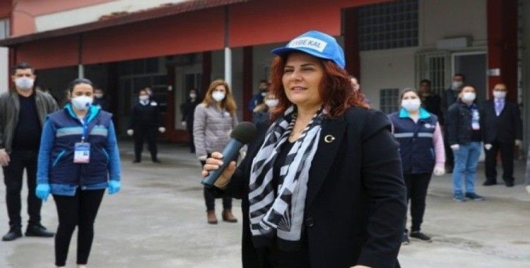 Başkan Çerçioğlu’ndan personeline moral ziyareti