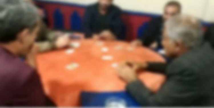 Kızıltepe’de ofisi kahvehaneye çevirdiler, 28 bin TL ceza yediler